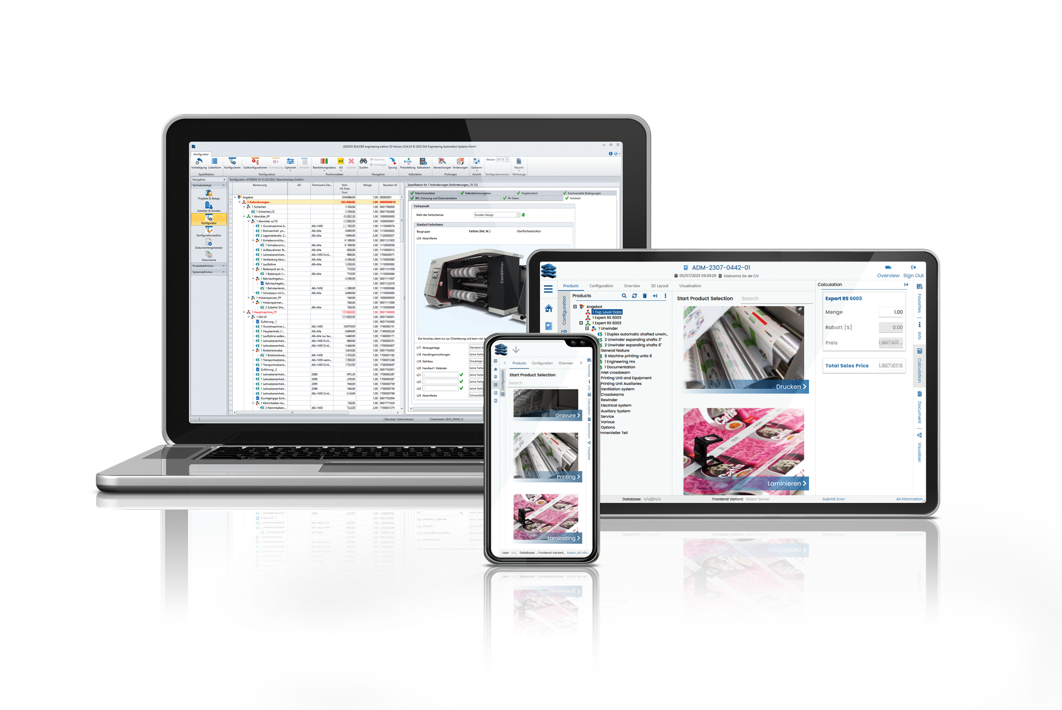 screenshot of LEEGOO BUILDER